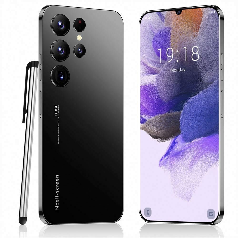 Hot Selling S24+ ULTRA Original 16gb+512gb 48MP+100MP Double Sim Card 7300mAh Android 12.0 Cell Gaming Phone Smart Mobile Phone